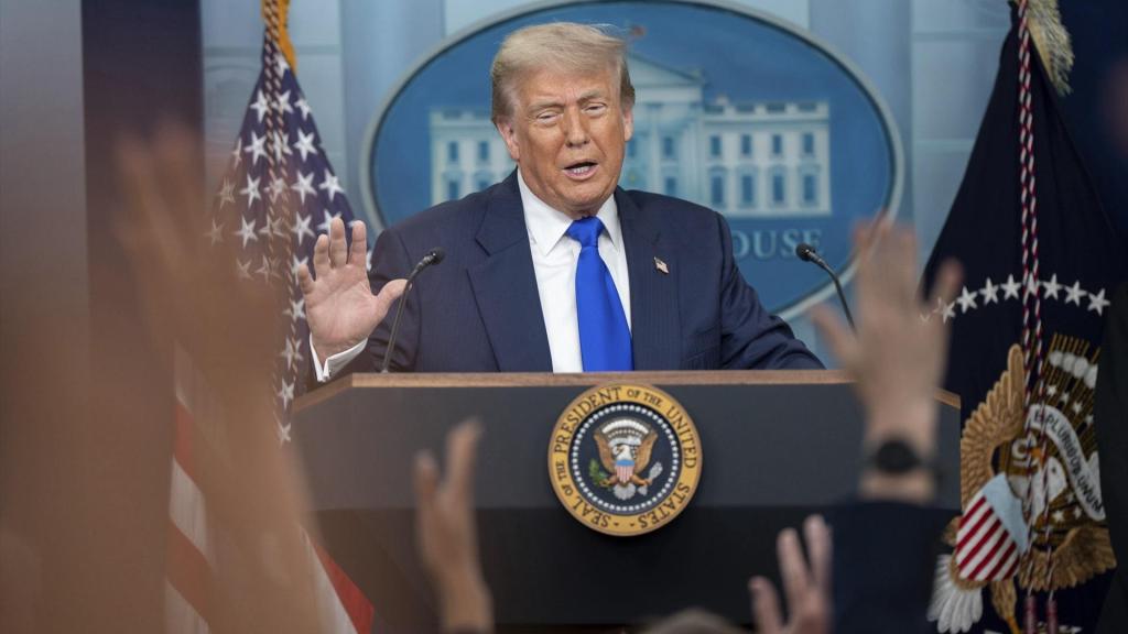 El presidente de Estados Unidos, Donald Trump