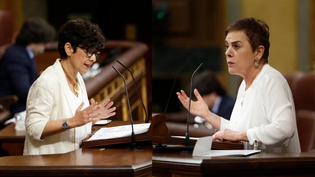 Maribel Vaquero y Mertze Aizpurua