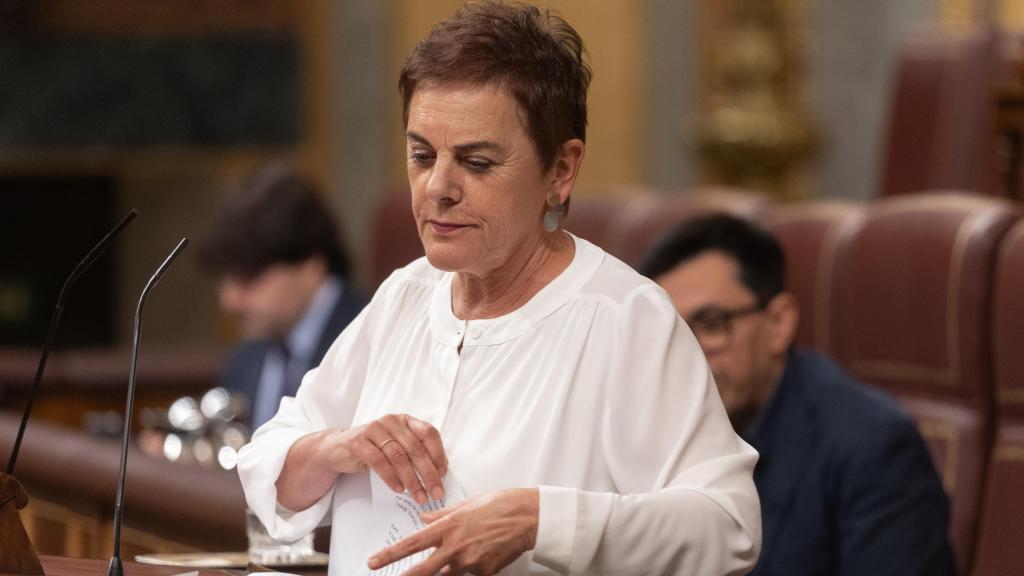 Mertxe Aizpurua, de EH Bildu, en el Congreso / EP