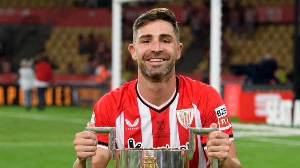 El jugador del Athletic Club, Yeray Álvarez.