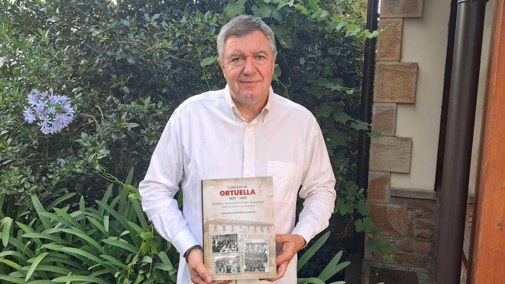 El historiador e investigador Juan Ignacio Rodríguez Camarero, natural de Ortuella (Bizkaia)