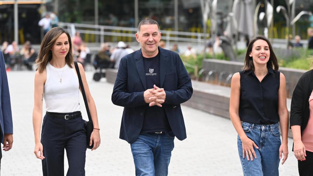 Otegi se ha reunido con Belarra y Montero en Vitoria / EP