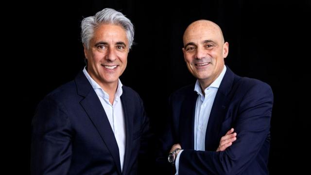 Ricardo Sánchez Pato junto a Óscar Herencia