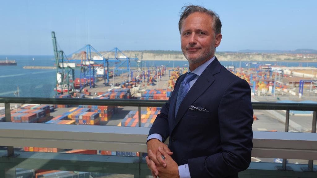 Iván Jiménez, un pionero de internet para conectar el Puerto de Bilbao