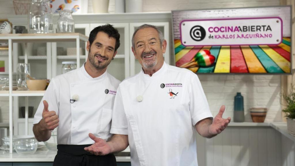 Joseba Arguiñano y su hijo, Joseba, colaborarán juntos en el programa 'Cocina abierta' de Antena 3 EE