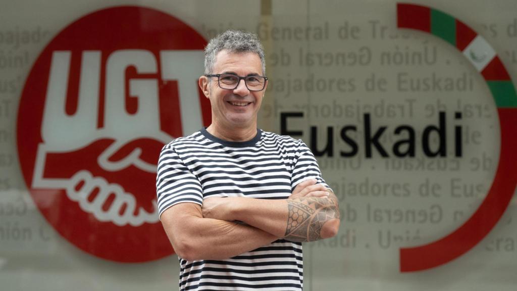 Tximi López, vicepresidente de la Comisión gestora de UGT Euskadi