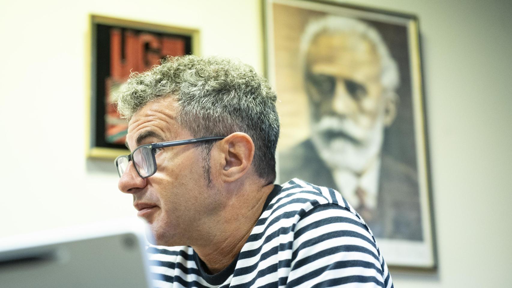 Tximi López es ahora presidente de la Comisión gestora de UGT Euskadi