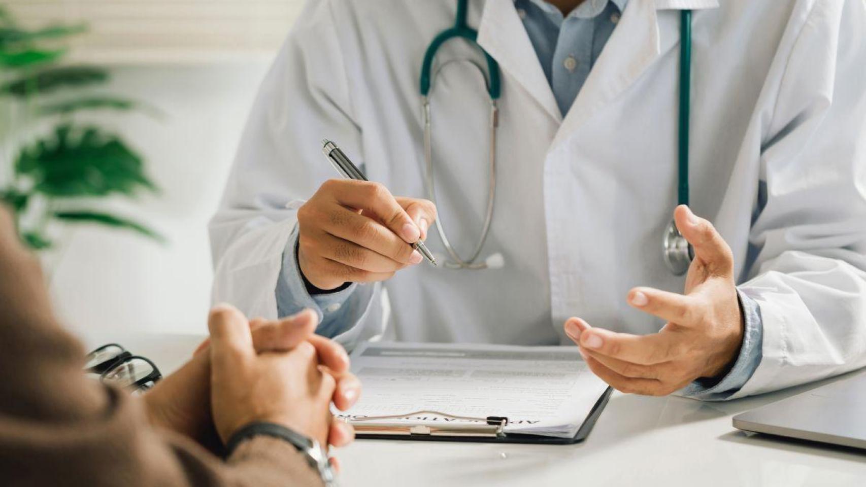 Médico y paciente