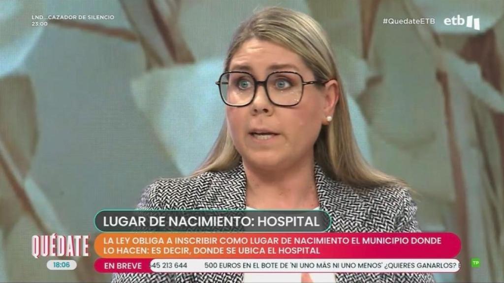 Olga Rodríguez, captura de EITB