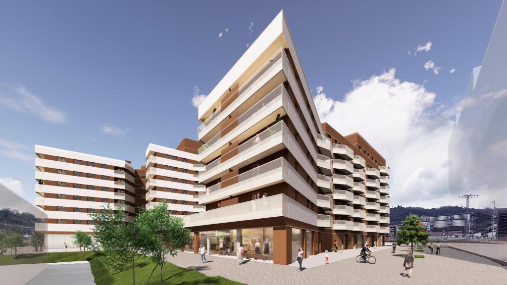 Prototipo de las viviendas Zorrozaurre Homes II