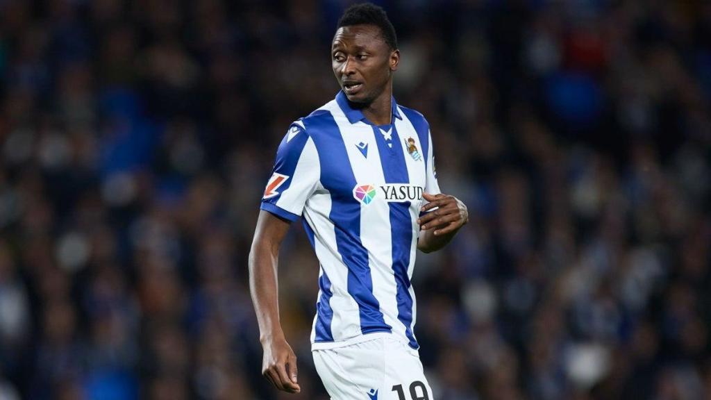 Sadiq con la Real Sociedad / EP