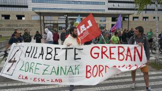 El comité de empresa de Enviser al cumplirse cuatro meses de huelga a 28 de julio de 2025