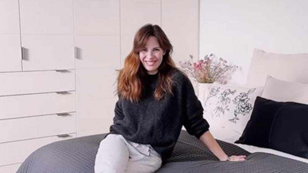 Dormitorio de la modelo.