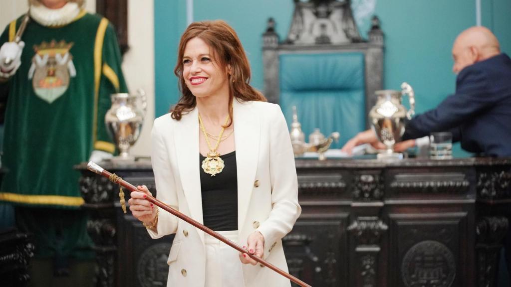 La alcaldesa de Vitoria-Gasteiz, Maider Etxebarria