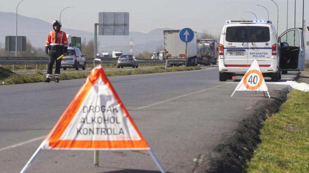 Control de tráfico de la Ertzaintza
