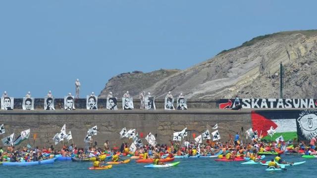 Imagen de la 'Itsas Martxa' celebrada en Plentzia el pasado julio.
