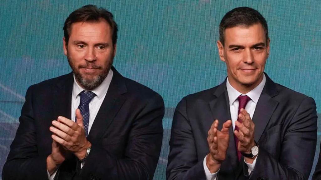 Pedro Sánchez  y Óscar Puente