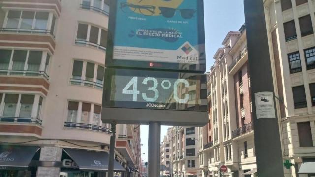 Euskadi, termómetro 43º / Europa Press