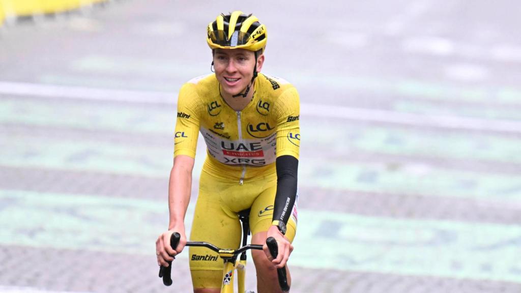 Tadej Pogačar, durante el Tour de Francia 2025.