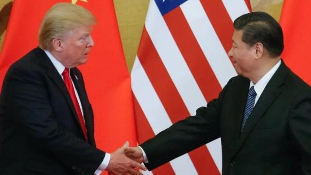 El presidente estadounidense, Trump, y el presidente chino, Xi Jinping, en una foto de archivo