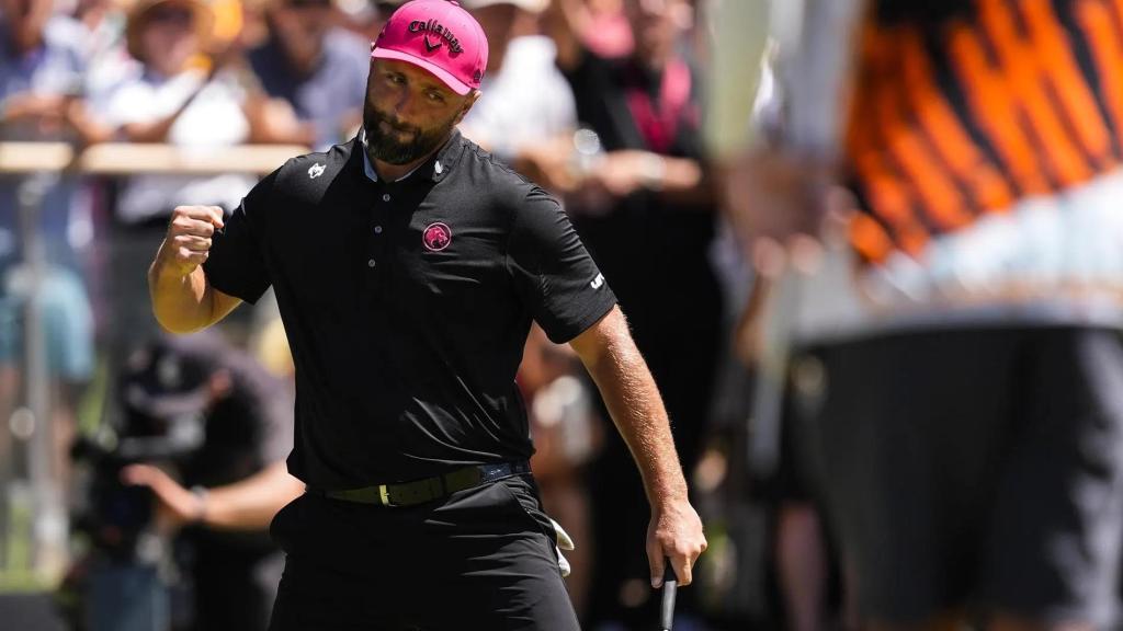 El vasco Jon Rahm en la tercera y última jornada del torneo de Indianápolis, en Estados Unidos, a 17 de agosto de 2025