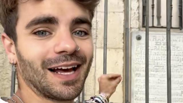 El tiktoker y turista argentino, Romancito.