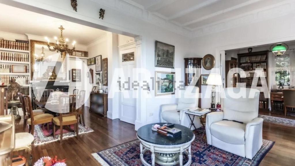 El salón de la casa.