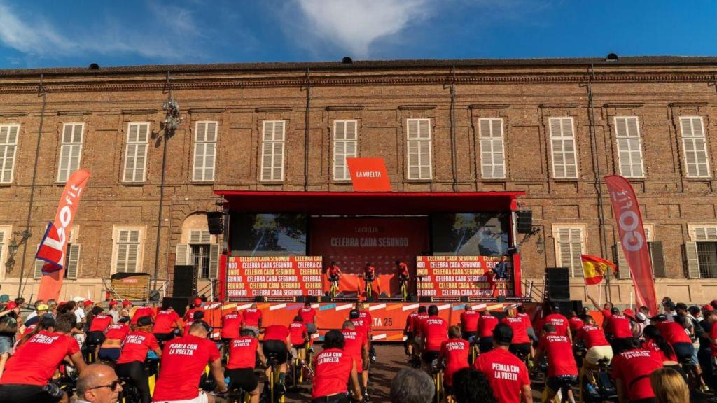 La compañía GO fit ha sido patrocinadora oficial de las tres primeras etapas de La Vuelta 2025