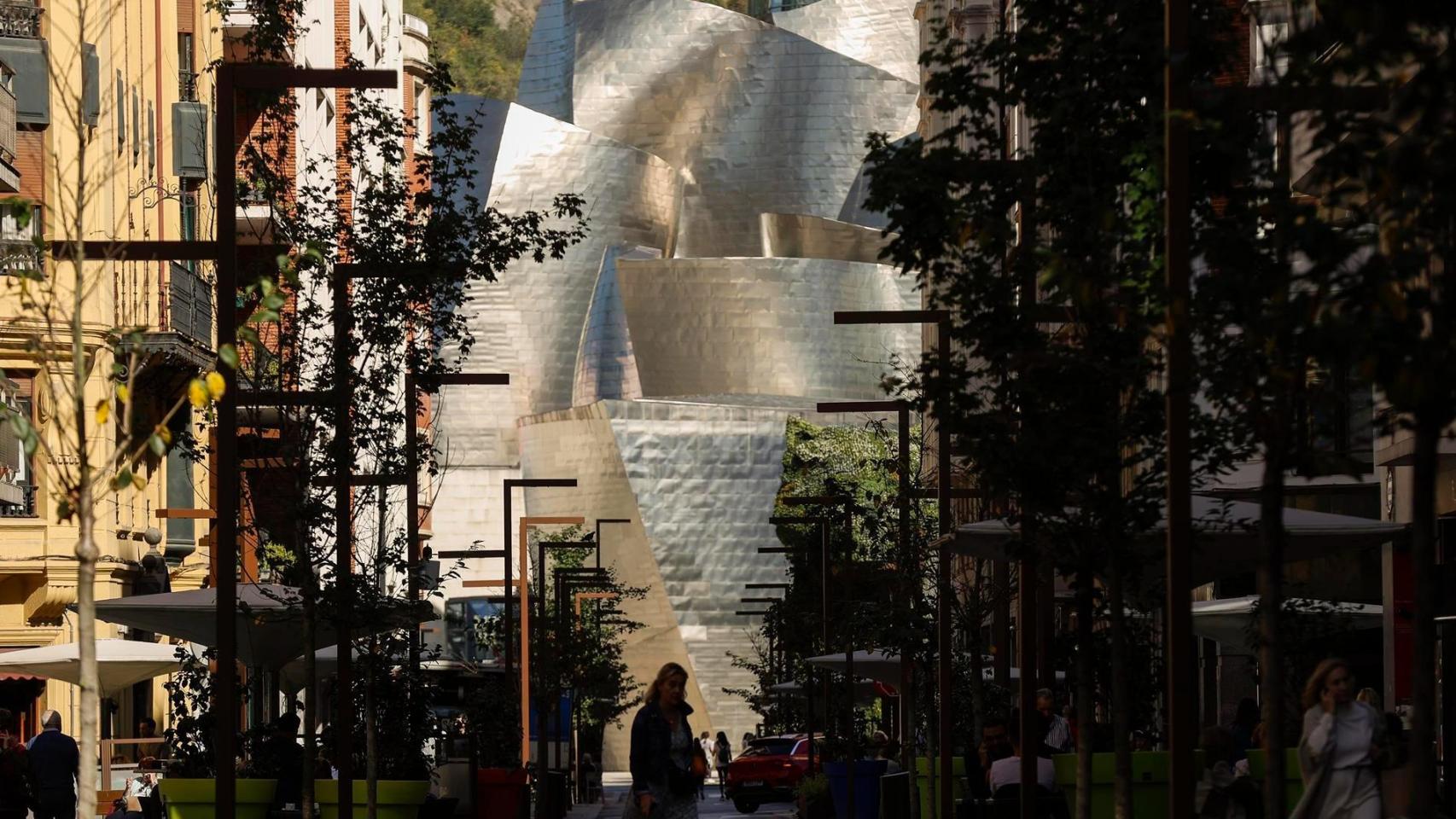 El Museo Guggenheim de Bilbao.