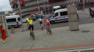 La Vuelta en Euskadi se queda sin ganador de etapa por seguridad ante las protestas contra Israel-Premier Tech
