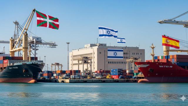 Exportaciones de Euskadi a Israel / Generado con IA