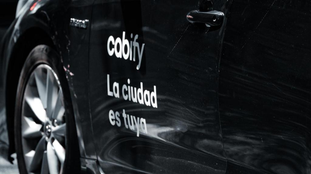 Un vehículo de Cabify, a 31 de julio de 2025