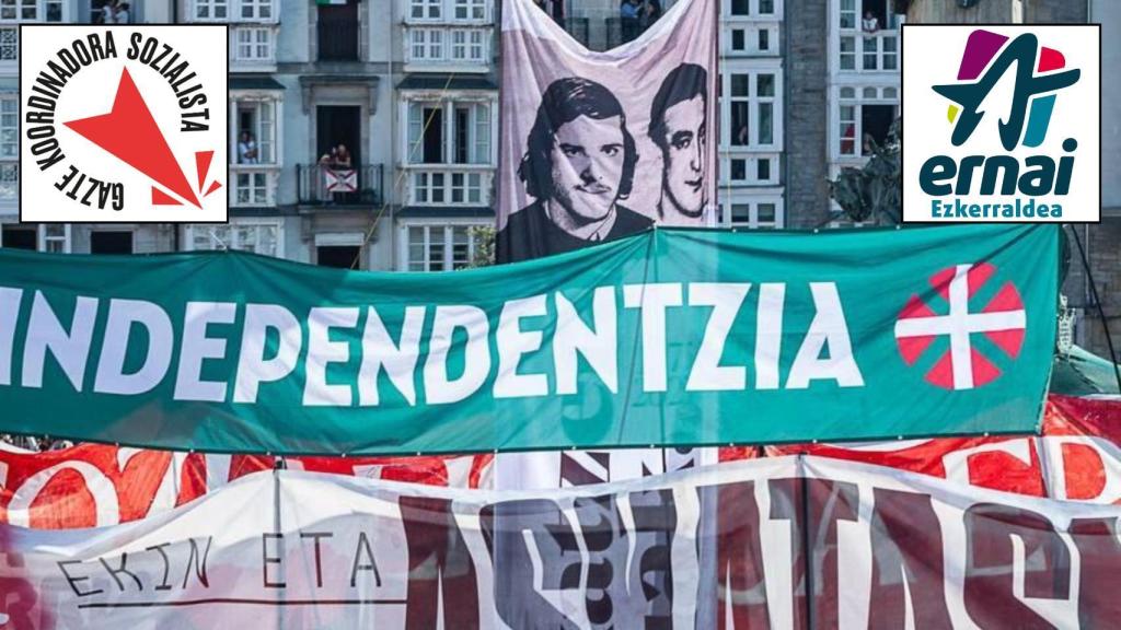 Las juventudes de Bildu y los 'disidentes' de GKS redoblan su disputa en las calles