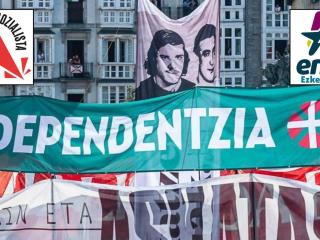 Las juventudes de Bildu y los 'disidentes' de GKS redoblan su disputa en las calles