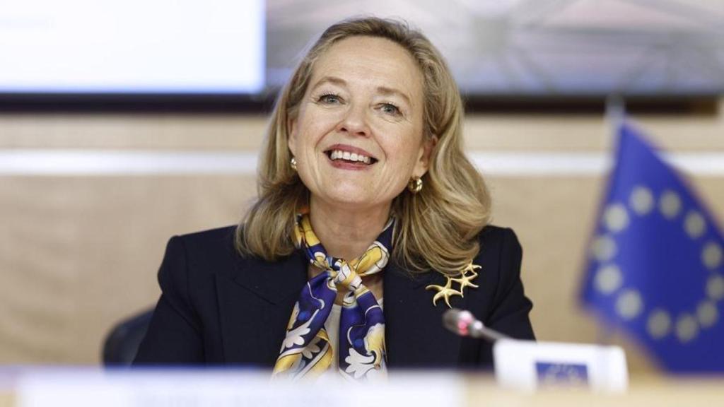 La presidenta del Banco Europeo de Inversiones (BEI), Nadia Calviño