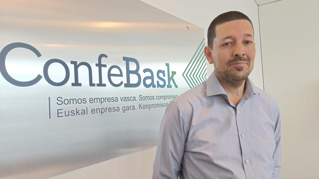 El responsable de Economía de Confebask, Pablo Martín