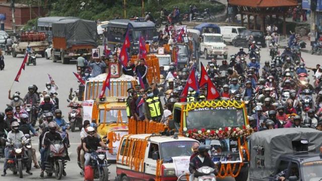 Concentración silenciosa de la Generación Z celebrada en Katmandú para rendir homenaje a los jóvenes asesinados