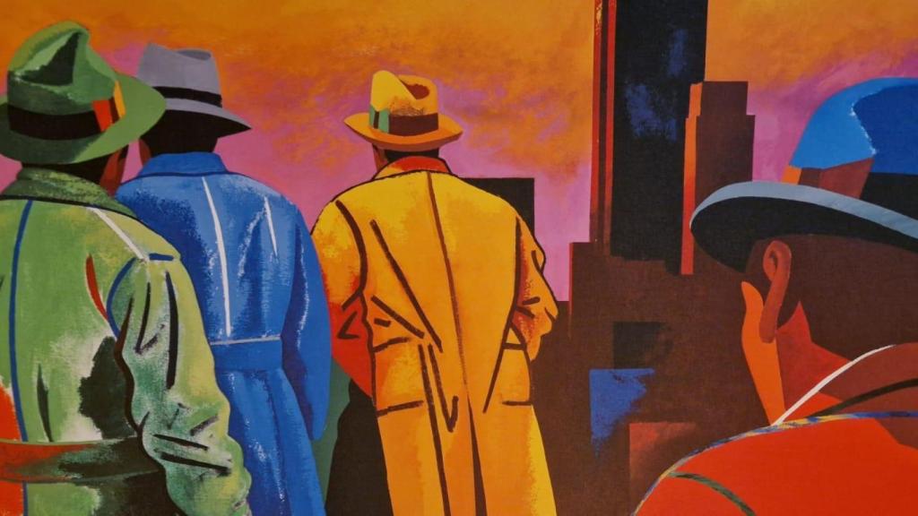 Algo imposible, es el título de este lienzo de 1996