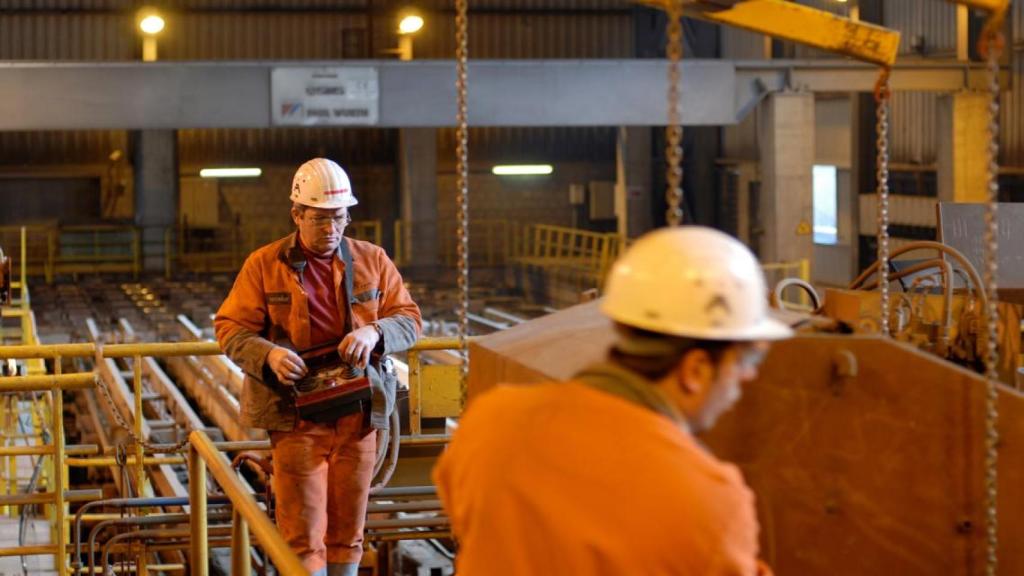 Trabajador de ArcelorMittal