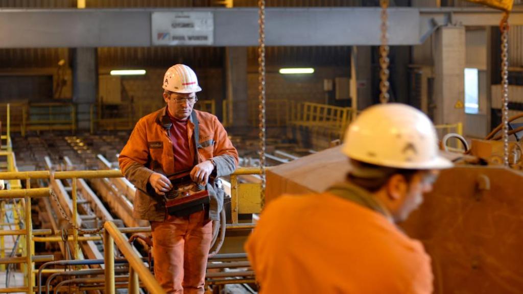 Trabajador de ArcelorMittal