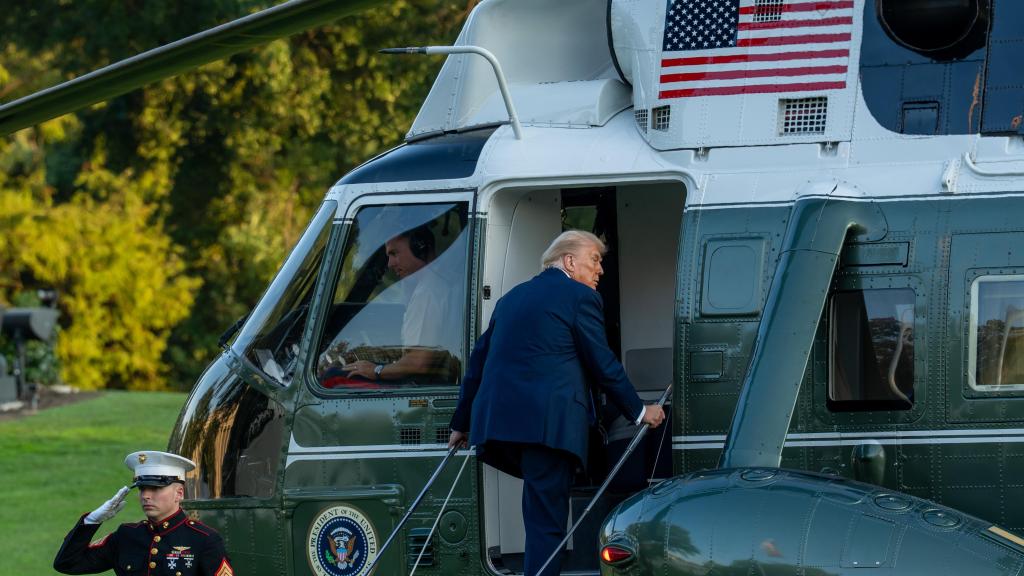 Donald Trump, presidente de Estados Unidos, en la Casa Blanca / Andrew Leyden / ZUMA Press Wire / dp / DPA