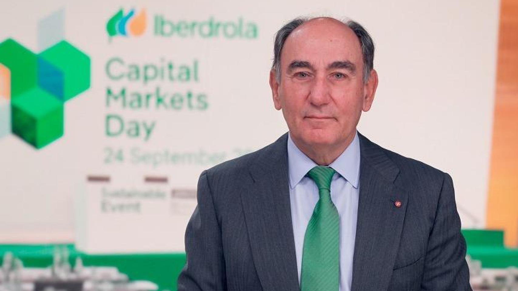 Ignacio Sánchez Galán, presidente de Iberdrola, durante el Capital Markets Day 2025