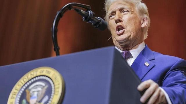 Foto de archivo del presidente de EEUU, Donald Trump