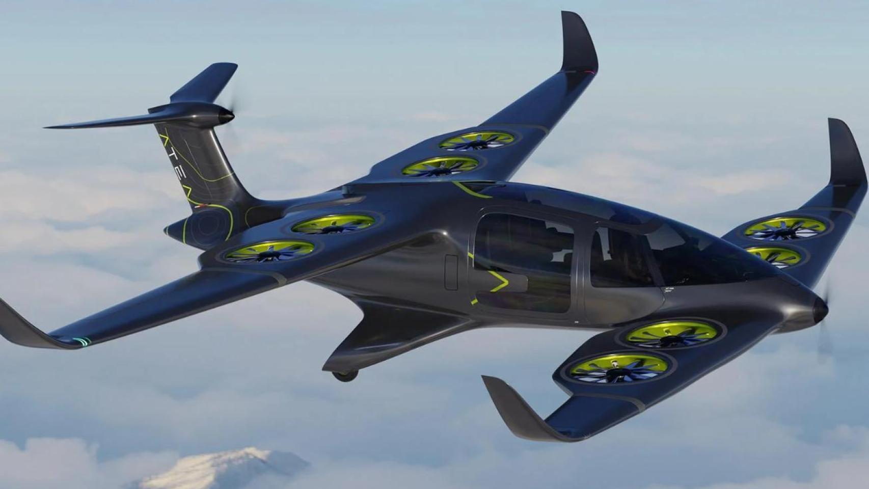 Un modelo de eVTOL de la compañía francesa Ascendance con la que trabajará Basquevolt