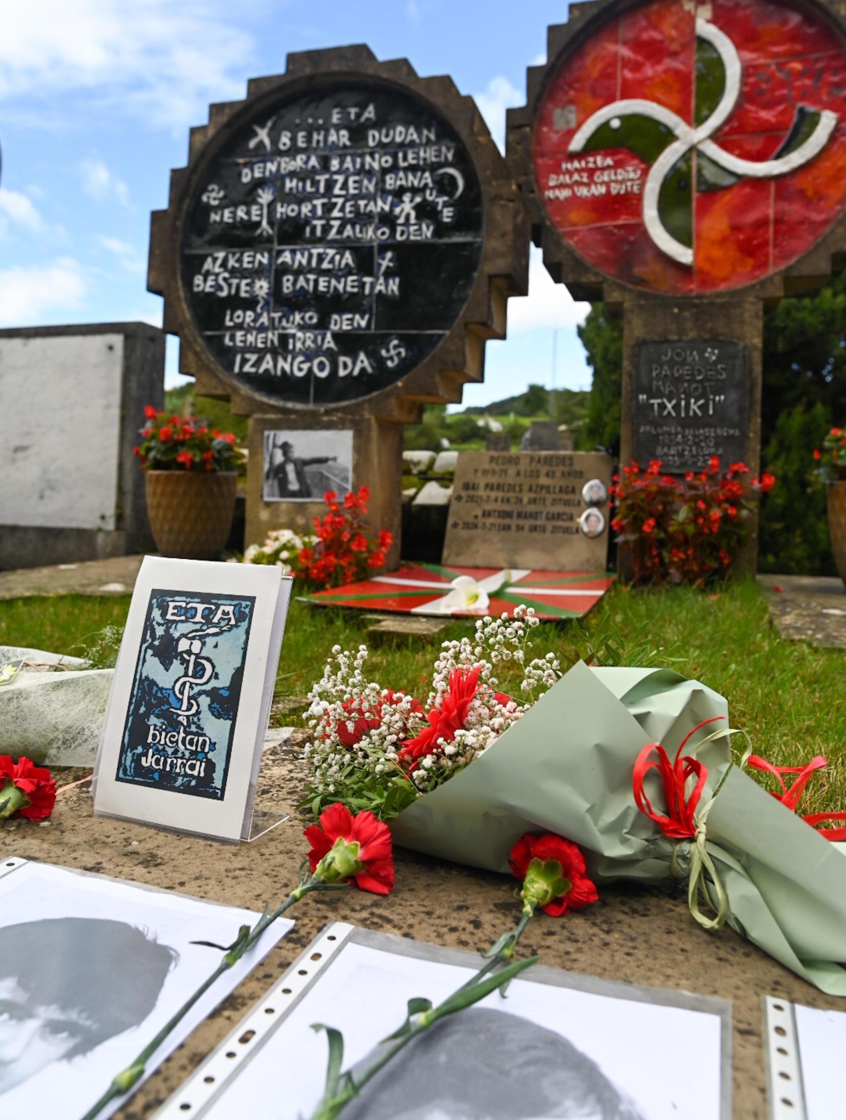 Acto de homenaje a Txiki y Otaegi en Zarautz a 27 de septiembre de 2024