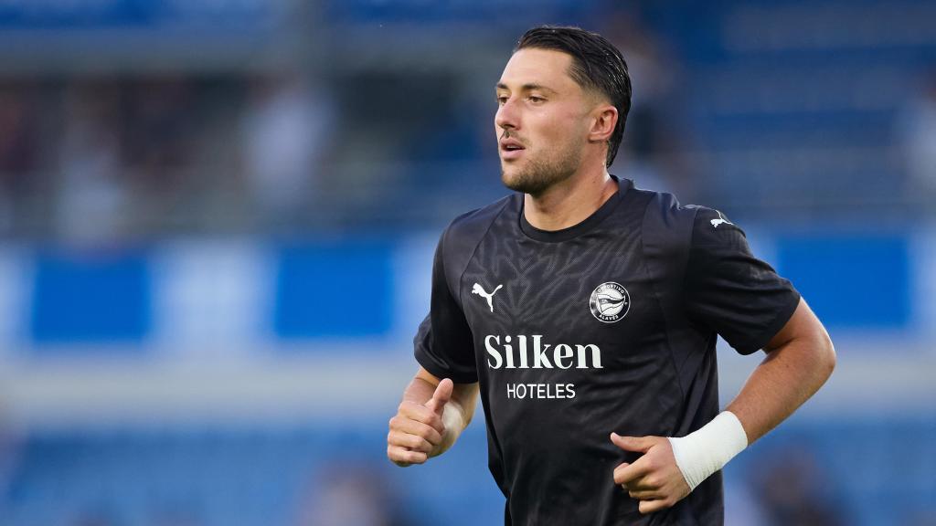 El futbolista del deportivo alavés, Facundo Tomas Garces