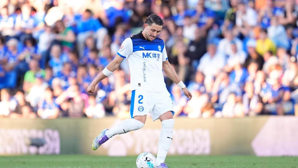 El futbolista del deportivo alavés, Facundo Tomas Garces