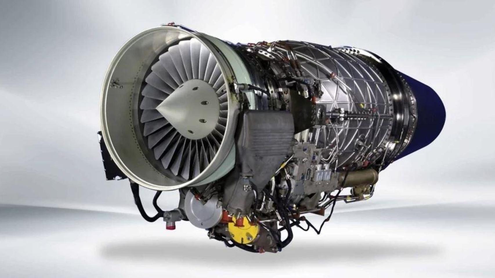 Un motor F124-GA-200 de Honeywell.