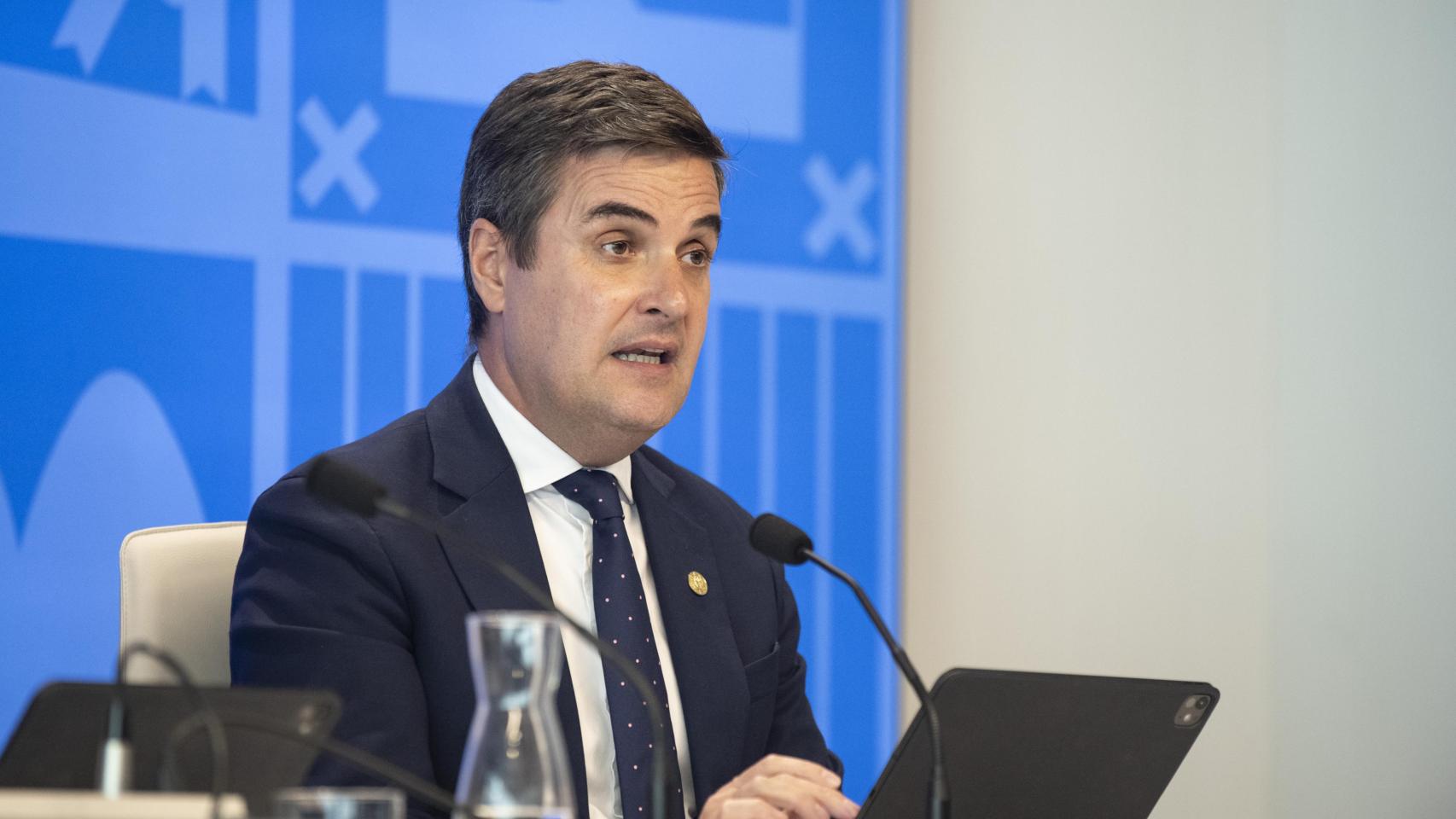 Mikel Jauregi, consejero de Industria, Transición Energética y Sostenibilidad