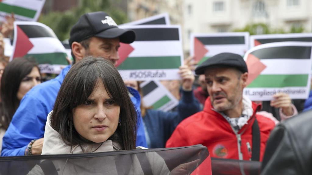 Imagen de archivo de una movilización por Palestina